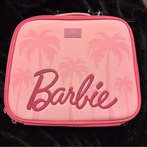 Impressions Vanity Barbie Pink Cosmetic Case with Removable dividers  11x10x4"